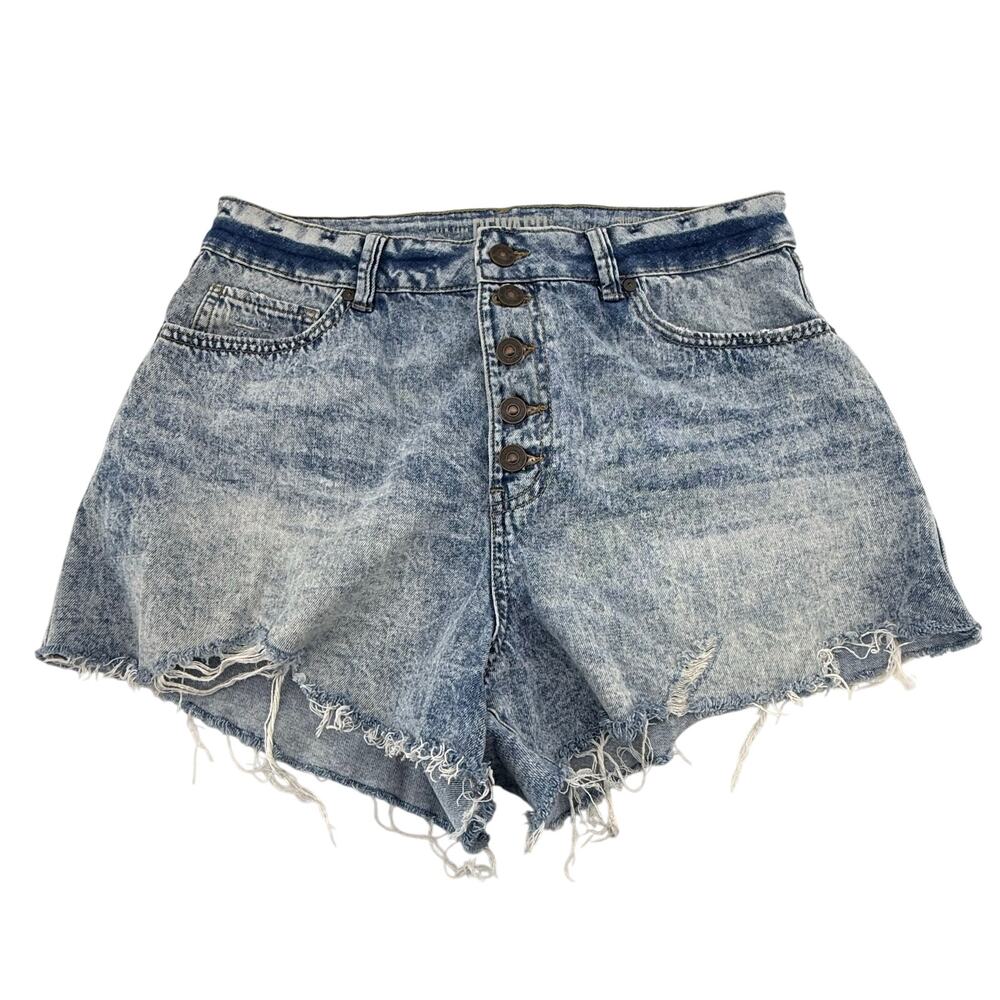 Rewash Super High Rise Cutoff Denim Shorts 13/31